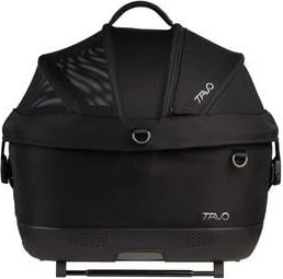 Tavo Pets Maeve iso Haustier-Autotransportbox 5X, 60x43.5cm, onyx