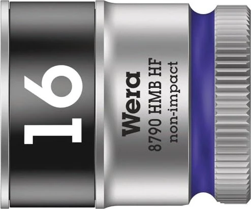 Wera 8790 HMB HF Zyklop Außensechskant Steckschlüssel 3/8", 16x30mm