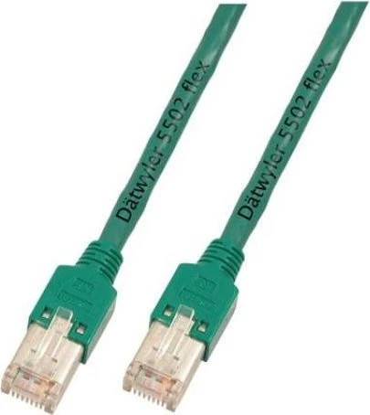 EFB Elektronik TM11 Dätwyler Uninet Patchkabel, Cat5e, S/UTP, RJ-45/RJ-45, 30m, grün