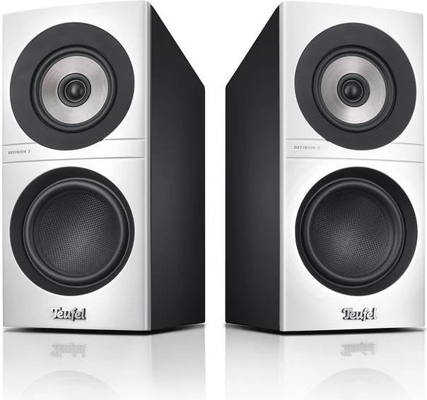 Teufel Definion 3S weiß/schwarz, Paar
