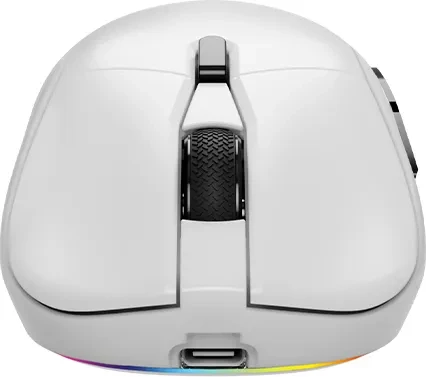 Savio Rift White Gaming Mouse weiß, USB