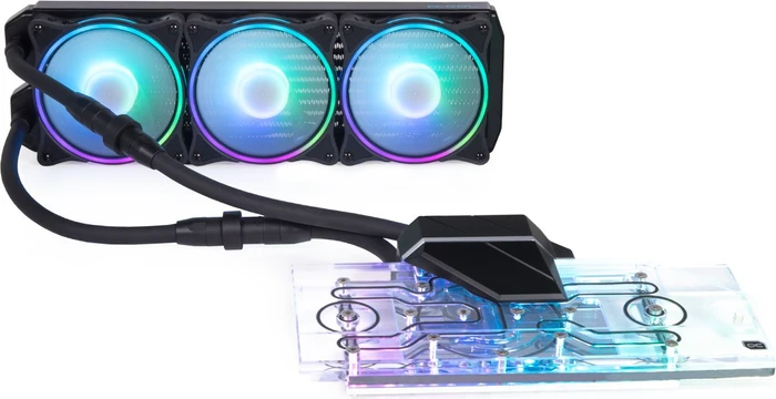 Alphacool Eiswolf 2 AiO 360mm RTX 3090/3080 Ventus mit Backplate