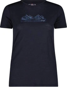 CMP Performance Merino Funktionsshirt kurzarm b.blue/space (Damen)