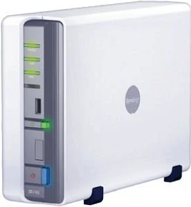 Synology DiskStation DS110j, 128MB RAM, 1x RJ-45 1000Base-T, 3x USB-A 2.0