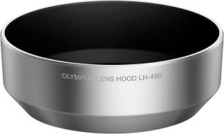 Olympus LH-49B Gegenlichtblende silber