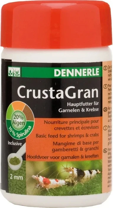 Dennerle CrustaGran Hauptfutter für Garnelen und Zwergflusskrebse, 100ml (5918)