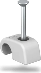 OBO Bettermann Haft-Clip Typ 2026 25 LGR SP, lichtgrau