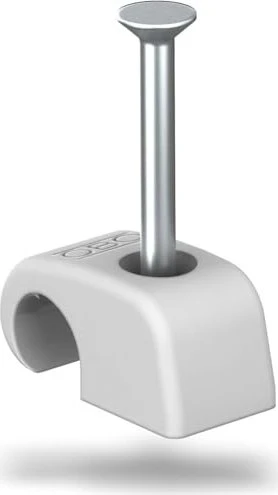 OBO Bettermann Haft-Clip Typ 2026 25 LGR SP, lichtgrau