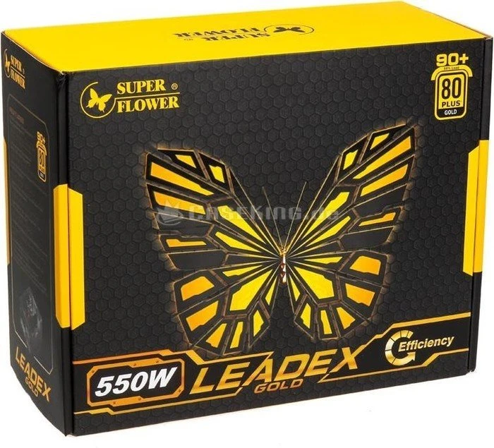 Super Flower Leadex Gold weiß 550W, ATX 2.3