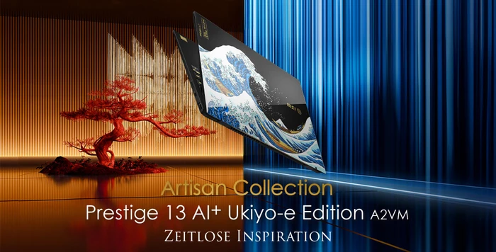 MSI Prestige 13 AI+ Ukiyoe Edition A2VMG-214, Stellar Gray, Core Ultra 9 288V, 32GB RAM, 2TB SSD, DE