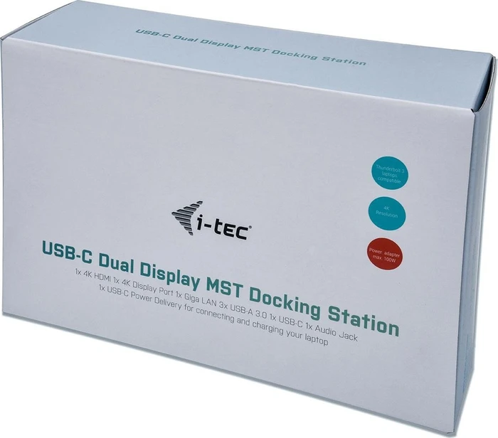i-tec USB-C Dual Display Docking Station