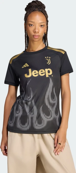 adidas Juventus Turin Authentic 2026/2027 Ausweichtrikot kurzarm (Damen)
