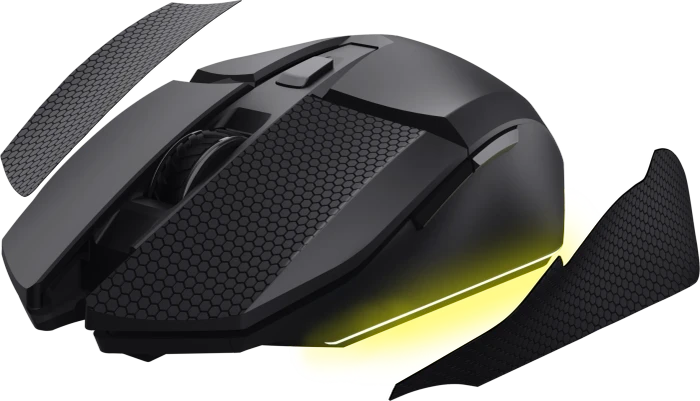 Trust Gaming GXT 122 Felox+ Dual Wireless Illuminated Gaming Mouse schwarz, USB/Bluetooth