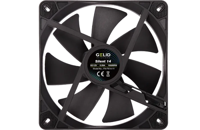 Gelid Solutions Silent 14 schwarz, 140mm