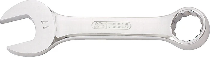 KS Tools CHROMEplus Ring-Maulschlüssel extra kurz