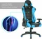 IntimaTe WM Heart Racersedia 3 Gamingstuhl, schwarz/blau Vorschaubild