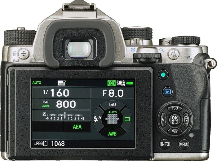 Pentax KP silber Body