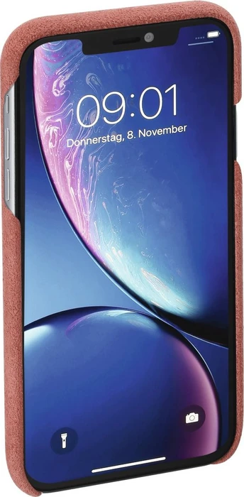 Hama Cover Finest Touch für Apple iPhone XR Coral