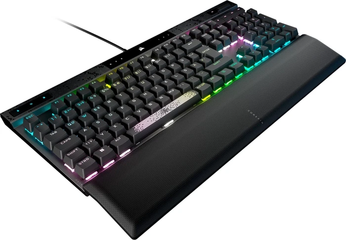 Corsair Gaming K70 MAX RGB Magnetic-Mechanical, Steel Grey, Corsair MGX, USB, FR