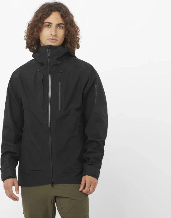 Salomon Outline 3L Gore-Tex Funktionsjacke deep black (Herren)