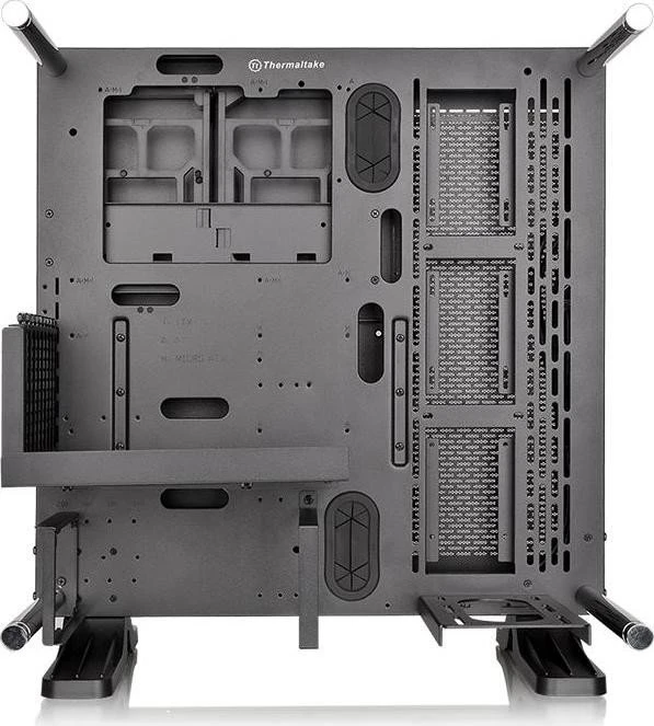 Thermaltake Core P3 Tempered Glass Edition, schwarz, Glasfenster