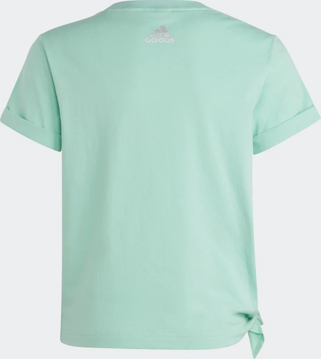 adidas Dance Knotted T-Shirt kurzarm easy green/silver metallic (Junior)