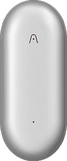 Plaud NotePin Lunar Silver