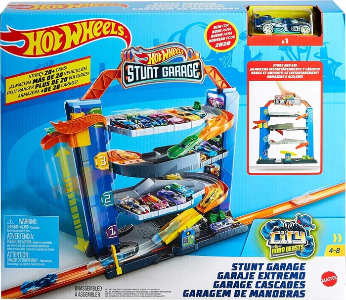 Mattel Hot Wheels City Stunt Garage Spielset