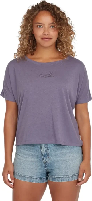 O'Neill Essentials Script Drape T-Shirt kurzarm pure cashmere (Damen)