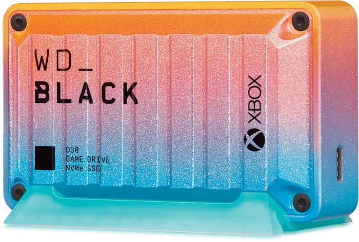 Western Digital WD_BLACK D30 Game Drive SSD for Xbox - Limited, 1TB, USB-C 3.1