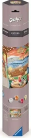 Ravensburger Malen nach Zahlen CreArt Leinwand Gemütliche Strandhütte
