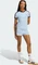adidas 3-Streifen Slim T-Shirt kurzarm crystal sky/maroon (Damen) Vorschaubild