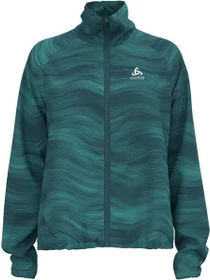 Odlo Zeroweight AOP Funktionsjacke jaded/graphic ss21 (Damen)