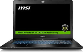 MSI WS72-6QJ16H21, Core i7-6700HQ, 16GB RAM, 256GB SSD, 1TB HDD, Quadro M2000M, DE (001776-SKU1501)