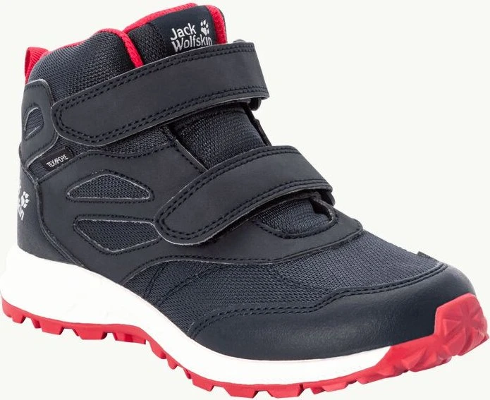 Jack Wolfskin Woodland Texapore Mid VC dark blue/rosa (Junior)