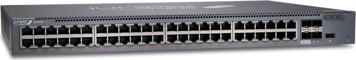 Juniper EX4000 Rackmount Gigabit Managed Switch, 48x RJ-45, 4x SFP+, 740W PoE+, Front to Back Airflow