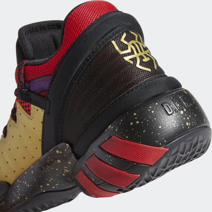 adidas D.O.N. Issue #2 core black/scarlet/gold metallic (Junior)