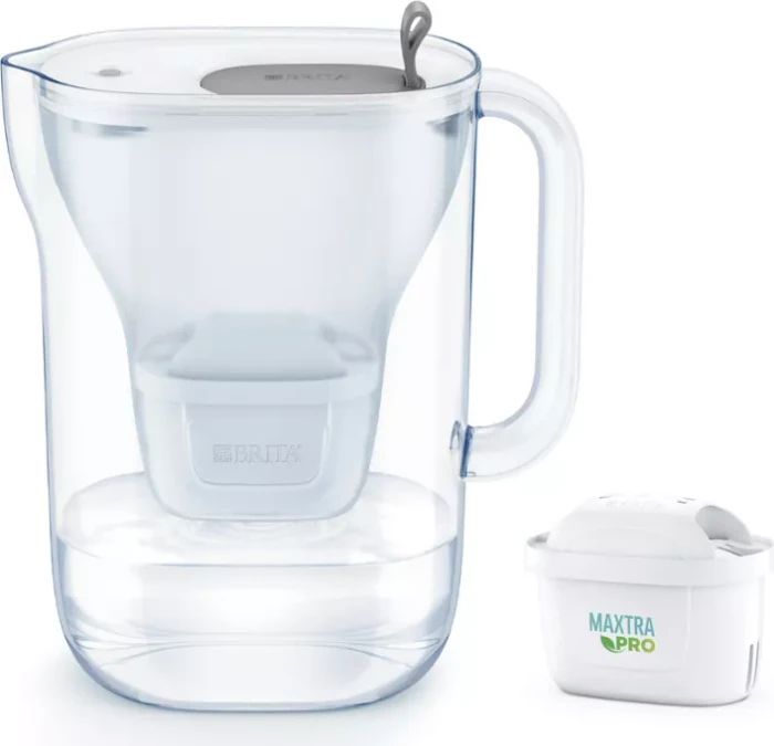 Brita Fill&Enjoy Style Tischwasserfilter inkl. Kartusche hellgrau
