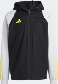 adidas Tiro 23 Competition All-Weather Jacke black/team light grey/impact yellow (Herren)