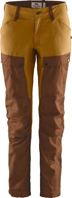 Fjällräven Keb Trousers Curved Regular Hose lang chestnut/acorn (Damen)