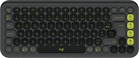 Logitech POP Icon Keys, Graphite & Green, Logi Bolt, USB/Bluetooth, FR (920-013062)