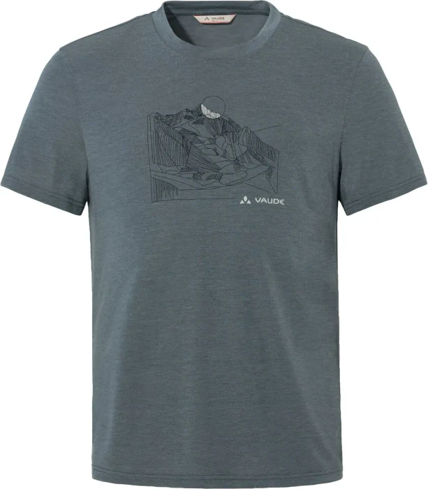 Vaude Tekoa III Funktionsshirt kurzarm heron (Herren)