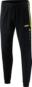 Jako Polyester Competition 2.0 Trainingshose lang schwarz/neongelb (Junior)