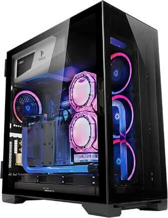 Antec P120 Crystal, schwarz, Glasfenster