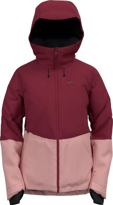 Odlo Bluebird S-Thermic Skijacke rasperry fudge/boto dolphin (Damen)