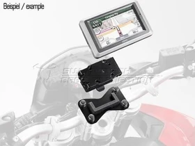 SW-Motech Navi-Halter am Lenker schwarz