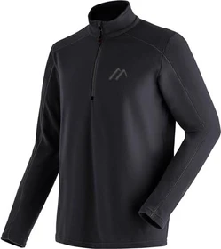 Maier Sports Dennis Funktionsshirt langarm schwarz (Herren)