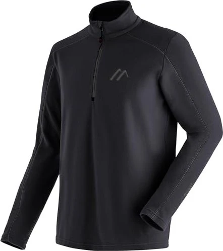Maier Sports Dennis Funktionsshirt langarm schwarz (Herren)