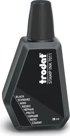 trodat Wasserbasierte Stempeltinte 28ml, schwarz