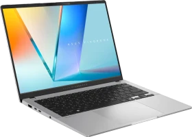 ASUS VivoBook S 14 OLED S5406SAL-SF312W, Cool Silver, Core Ultra 5 226V, 16GB RAM, 512GB SSD, DE (90NB15R9-M00NU0)